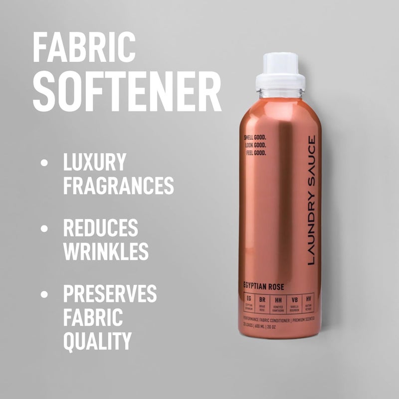 Laundry Sauce - Laundry Fabric Softener (Egyptian Rose) Luxury Fragrance, Softens & Preserves Fabric, Reduces Wrinkles, 19 Fl Oz - Image 3
